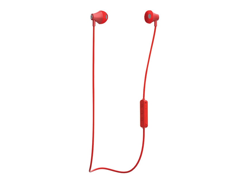 Sport-wireless-earphones-red
